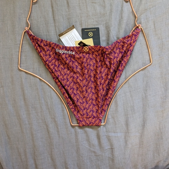 Vix Luri Nic Bikini Set in Plum Drape - Picture 6 of 11